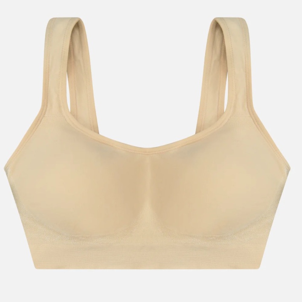 Underoutfit 457 THE COMFORT SHAPING BRA in Sand, Small, NWT - Picture 3 of 8